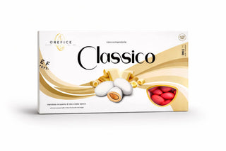 Confetti Orefice - Ciocomandorla Classico Cioccolato Bianco, Rosso Laurea - 1kg
