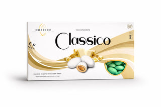 Confetti Orefice - Ciocomandorla Classico Cioccolato Bianco Verde - 500g