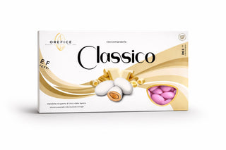Confetti Orefice - Ciocomandorla Classico Cioccolato Bianco Rosa - 500g
