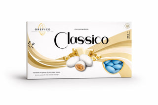 Confetti Orefice - Ciocomandorla Classico Cioccolato Bianco Azzurro - 500g