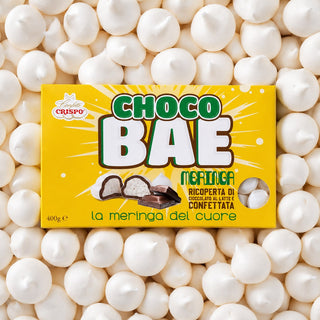 Confetti Crispo ChocoBae Bianco - Meringa ricoperta di Cioccolato al latte Confettata - 400g (DISPONIBILE DAL 28 AGOSTO)
