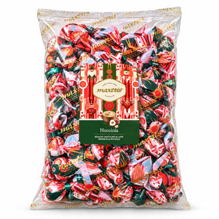 Cioccolato Maxtris - Christmas Boule Gusto Nocciola - 1kg