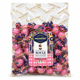 Cioccolato Maxtris - Bag Boule Bianco Latte Senza Glutine - 1kg
