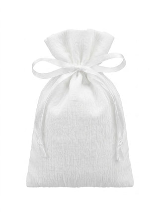 Sacchetto Froisse con Tiranti Bianco 10pz