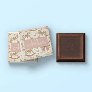 Cioccolatini di cortesia per il tuo evento! 3x3 cm (MINIMO 30PZ)