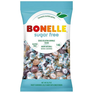 Bonelle Busta Gelèes Caramelle Incartate Senza Zucchero Vegan 1kg