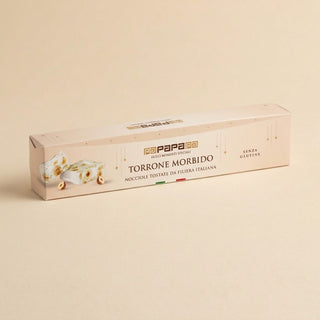 Cioccolato Papa - Torrone Morbido con Nocciole Tostate Intere da Filiera Italiana Senza Glutine - 150g