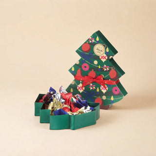 Cioccolato Venchi - Scatola Albero di Natale con Cioccolatini Assortiti Senza Glutine - 197g (SCAD. 29.12.2026)