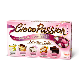 Crispo CiocoPassion - Confetti di Cioccolato a latte Selection Color Rosa - 1Kg