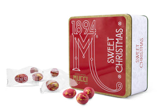 Sweet Christmas Gran Galà Mucci® in monodose - SCATOLA IN LATTA 380gr.