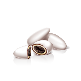 Crispo CiocoPassion - Confetti di Cioccolato al latte Gusti Assortiti Bianchi - 1Kg