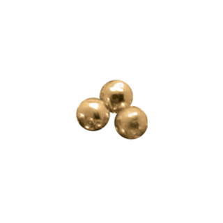 Crispo - Mini Decorazioni Zucchero Sferici Oro in Barattolino - 95g