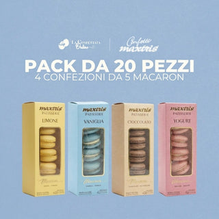 Macaron Maxtris - Kit da 4 Confezioni (SCEGLI I GUSTI) FINO AD ESURIMENTO SCORTE!!!
