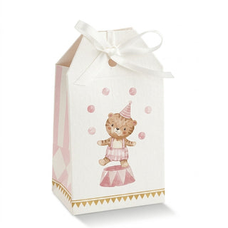 Scatole Scotton - Tag Baby Circus Rosa 10pz - 55x35x100