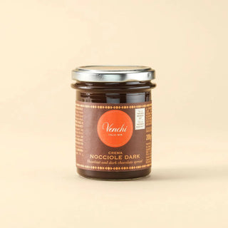 Cioccolato Venchi - Crema Spalmabile Fondente e Nocciole Senza Glutine - 200g