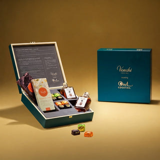Cioccolato Venchi - Scatola Chocolate e Cocktail Platinum Senza Glutine - 158g