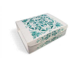 Scatole Scotton - Scatola Gift Dolce Vita Verde 10pz - 80x80x30