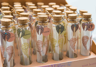 You are an Angel - Wish Bottles Assortiti Fiale in Vetro con charm e pergamena