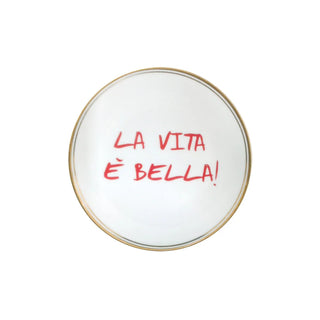 Bitossi Home - Piatto La vita è bella - 17cm