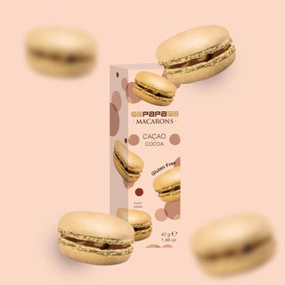 Macaron Cacao Papa 3 pezzi Limited Edition