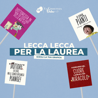 Lecca Lecca Meme Sticker Per la tua Laurea! 6,5g 7x6 (MINIMO 20PZ)