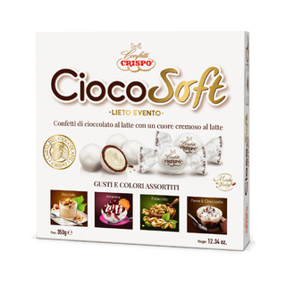 Crispo - CiocoSoft Lieto Evento Mix Color Bianco - 350g
