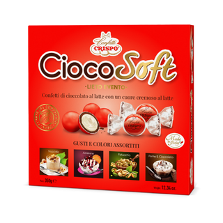 Crispo - CiocoSoft Lieto Evento Mix Color Rosso - 350g
