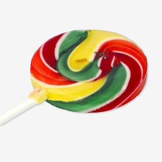 Mini Canne en Bonbon Arc-en-ciel 14g