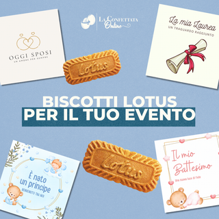 Biscotti Lotus di cortesia per il tuo evento! 6,5g (MINIMO 30PZ)