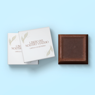 Cioccolatini di cortesia per il tuo evento! 3x3 cm (MINIMO 30PZ)