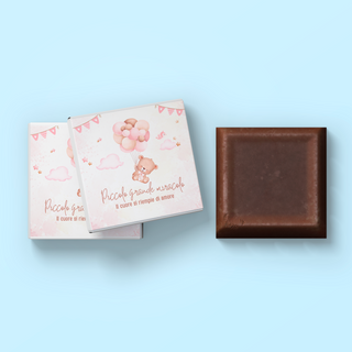 Cioccolatini di cortesia per il tuo evento! 3x3 cm (MINIMO 30PZ)