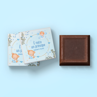 Cioccolatini di cortesia per il tuo evento! 3x3 cm (MINIMO 30PZ)