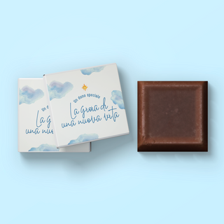 Cioccolatini di cortesia per il tuo evento! 3x3 cm (MINIMO 30PZ)