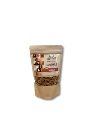 Papa NuitFruit – Mandorle Naturali Italiane 230g | Frutta Secca da Filiera Controllata 100% Mandorle Selezionate