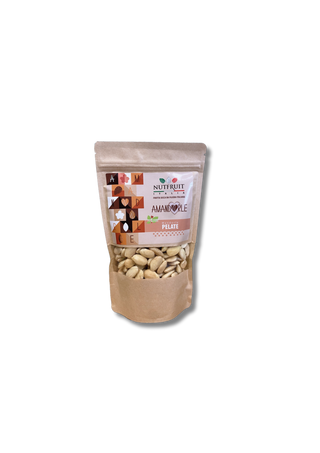 Papa NuitFruit – Mandorle Pelate Italiane 230g | Frutta Secca da Filiera Controllata 100% Mandorle Selezionate
