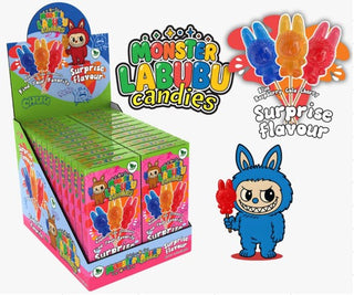 Lecca Lecca Monster Labubu Candies Lolly 30g ASSORTITI