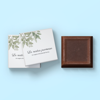 Cioccolatini di cortesia per il tuo evento! 3x3 cm (MINIMO 30PZ)