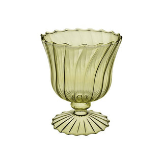 Coppa Vetro Verde Oliva 1 PZ