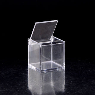 Confetti Tasting Box Plexiglass Plastic 8x8x8