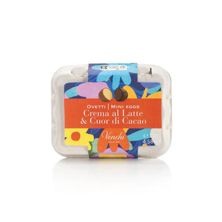 Venchi - Mini Ovetti Crema al Latte & Cuor di Cacao - 130g