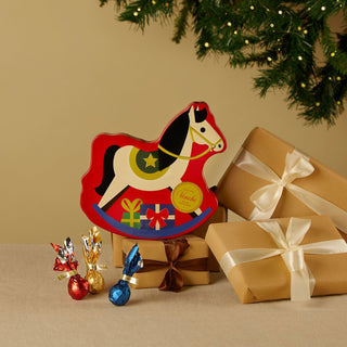 Venchi - Latta Cavallino a Dondolo con Cioccolatini Cometa - 160g