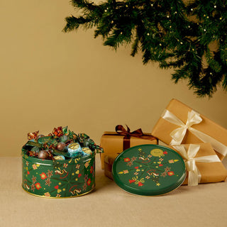 Venchi - Latta Natale grande con Cioccolatini Assortiti - 400g