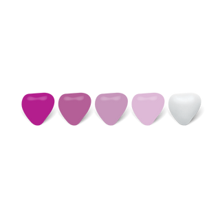 Confetti Crispo - Selection Color Cuoricini Mignon Sfumati Lilla - 500g