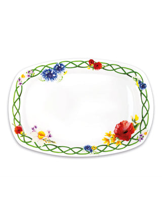 Brandani - vassoio fiori di campo - New Bone China