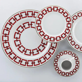 Weissestal Milano - Set da 6 Piatti Piani Roma Neoclassico - 28 cm