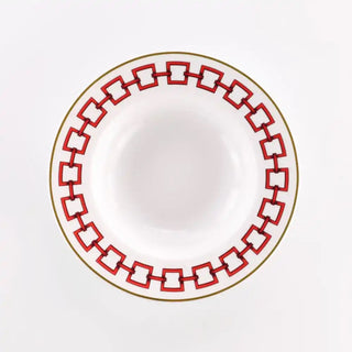 Weissestal Milano - Set da 6 Piatto Fondo Roma Neoclassico - 23,5 cm