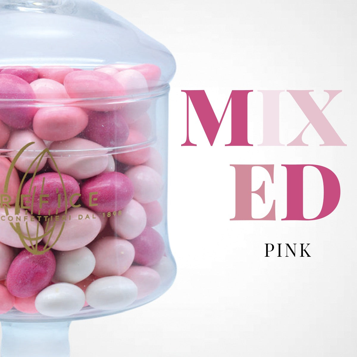 CIOCOMANDORLA SFUMATI ROSA - Gusti Assortiti, Confezione Da 1 Kg