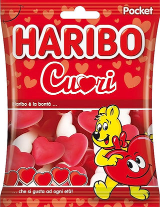 Haribo Red Hearts 1kg