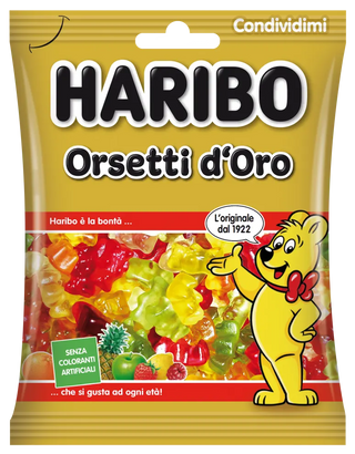 Haribo Orsetti d'Oro 100gr