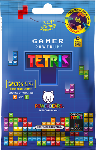 Tetris Gamer Powerup Gummy Candies 50gr